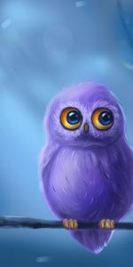 Bird,Nice,Sweetheart,Art,Owl