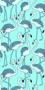 Birds,Texture,Patterns,Art,Flamingo