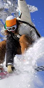 Board,Snowboarder,Snow,Snowboard,Sports