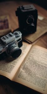 Book,Old,Camera,Retro,Vintage,Technologies,Technology