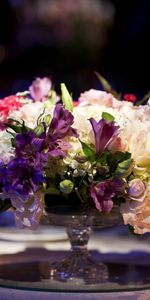 Bowl,Table,Serving,Astrometry,Flowers,Composition,Hydrangea