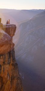 Break,Precipice,Yosemite Valley,Silhouettes,Love