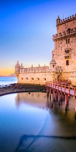 Bridge,Tower,Belém,Belen,Lisbon,Portugal,Cities