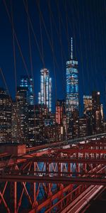 New York,Brooklyn,Etats Unis,Pont,États Unis,Villes