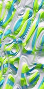 Bright,Relief,Wavy,Motley,Raised,Saturated,Multicolored,Surface,3D