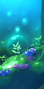 Bubble,Flowers,Art,Forest,Magic