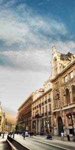 Building,Cities,City,Street,People,Barcelona