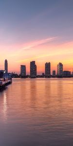 Building,Embankment,Quay,Nature,Rivers,Skyscrapers,City