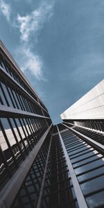 Building,Facade,Bottom View,Minimalism