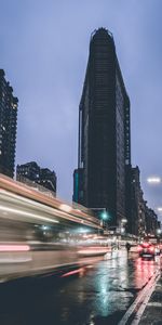 Building,Long Exposure,Cities,Cars,Street,City