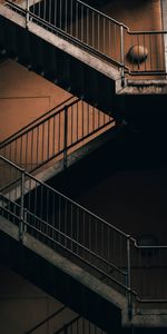 Building,Miscellanea,Miscellaneous,Ladder,Railings,Handrail,Wall,Stairs