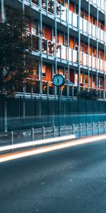 Building,Miscellanea,Miscellaneous,Road,Long Exposure,Clock,Glow