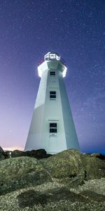 Building,Miscellanea,Miscellaneous,Starry Sky,Night,Lighthouse