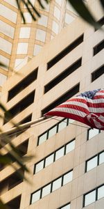 Building,Miscellanea,Miscellaneous,United States,Facade,Usa,Flag