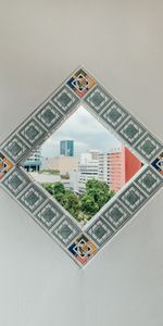 Building,Miscellanea,Miscellaneous,Window,View From The Window,Tile,Wall