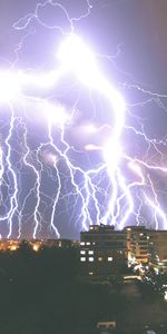 Plutôt Nuageux,Couvert,Imeuble,Bâtiment,Sky,Nuit,Villes,Tempête,Orage