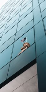 Building,Reflection,Miscellanea,Miscellaneous,Facade,Flag