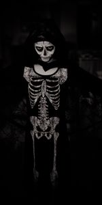 Bw,Costume,Holidays,Chb,Skeleton,Halloween