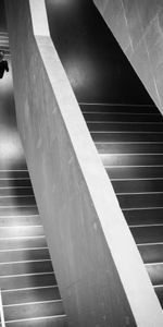 Bw,Human,Person,Chb,Stairs,Ladder,Minimalism