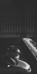 Bw,Monochrome,Cars,Dark,Chb,Parking