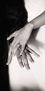 Bw,Touch,Touches,Chb,Hands,Wedding,Love