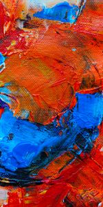 Canvas,Motley,Paint,Smears,Strokes,Multicolored,Abstract