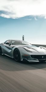 Asphalte,Voitures,Vitesse,La Vitesse,Machine,Ferrari F12,Une Voiture,Sportif,Ferrari,Voiture De Sport