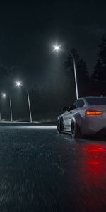 Car,Cars,Asphalt,Night,Wet,Machine,Road,Dark