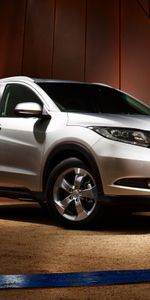 Hr V,Au Spec,Белый,Тачки (Cars),Вид Сбоку,Хонда (Honda)