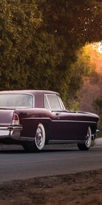 Cars,Back View,Continental,1956,Lincoln,Mark Ii,Rear View