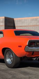 Cars,Back View,Rear View,1974,Dodge,Challenger