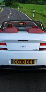 Cars,Back View,Rear View,Style,2008,V8,Vantage,Nature,Aston Martin