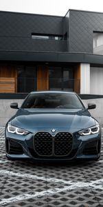 Бмв (Bmw),Парковка,Тачки (Cars),Синий,Автомобиль,Bmw M3,Вид Спереди