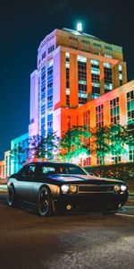 Cars,Building,Lights,Side View,Car