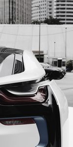 Carro,Coche,Vista Trasera,Bmw I8,Bmw,Coches,Faro