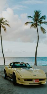 Cars,Car,Chevrolet,Chevrolet Corvette,Retro,Beach