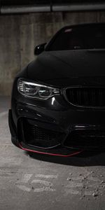 Voitures,Le Noir,Vue De Face,Phare,Bmw,Voiture