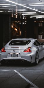 Cars,Car,Grey,Rear View,Back View,Sports Car,Nissan 350Z,Sports,Nissan