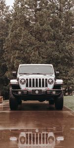 Cars,Car,Jeep,Front View,Grey,Jeep Wrangler,Suv