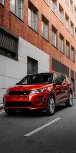 Ленд Ровер (Land Rover),Красный,Автомобиль,Land Rover Discovery,Тачки (Cars),Внедорожник