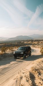 Vus,Voitures,Le Noir,Sable,Land Rover,Voiture