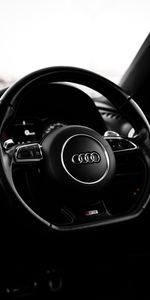 Audi,Gouvernail,Voitures,Le Noir,Volant,Voiture