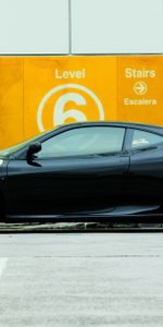 Le Noir,Ferrari F430,Voitures,Vue De Côté,Ferrari