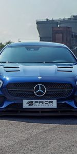 Amg Gt,Тачки (Cars),Mercedes Benz,Синий,Вид Спереди