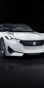 Peugeot,Vue De Face,Concept,Voitures,Fractale