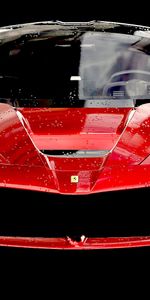 Ferrari Laferrari,Тачки (Cars),Красный,Спорткар,Вид Спереди,Феррари (Ferrari)