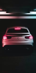 Voitures,Mercedes Benz Gle 350D,Lumières,Vue Arrière,Phares,Mercedes