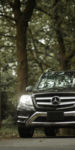 Cars,Lights,Front View,Mercedes Benz Glk350,Headlights,Mercedes,Mercedes Benz