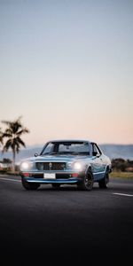 Cars,Lights,Shine,Light,Machine,Front View,Old,Car,Headlights