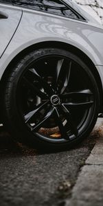 Cars,Machine,Grey,Side View,Car,Wheel,Audi